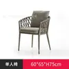 Silla de Ratán para Balcón Exterior Mesa y Sillas de Comedor de Ratán Simples Modernas para Exteriores Muebles Impermeables de Ratán para Patio Juego de Tres Piezas