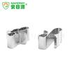 Fabricante de origen de Xiamen acero inoxidable 304 4 Cuadrado 2 hilos abrazadera para cable fotovoltaico solar abrazadera para cable fijación de cable