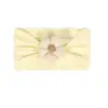 Diadema de Nailon para Niños Europeos y Americanos Flor Hecha a Mano Diadema de Nailon Jacquard de Ala Ancha Ropa para la Cabeza de Tela Suave de Alta Elasticidad para Bebé
