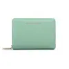 Nueva Cartera de Cuadros Talian para Mujer, Corta, Compacta, Ultradelgada, Simple, Popular, Billetera para Monedas de Estudiante