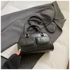 Bolso Satchel Coreano de Nicho Bolso Baguette para Mujer Otoño 2025 Nuevo Textura de Alta Gama Estilo Extranjero Retro Bolso de Hombro Cruzado