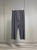 Venda Direta da Fábrica Calças Casuais Masculinas Verão Novo Estilo Estilo Hong Kong Tendência Ins Cor Sólida Moda Soltas Retas Longas