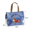 Bolsa Térmica de Perro Salchicha de Dibujos Animados, Gran Capacidad, Bolsa Portátil para el Almuerzo para Oficinistas y Estudiantes, Bolsa Térmica para Lunch de Papel de Aluminio Espesado, Impermeable