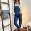 Overoles de Mezclilla Americanos de Moda Verano 2026 Estilo Callejero para Mujer Cómodos Versátiles Moda Overoles en Stock