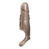 Comercio Exterior Esencia de Pene para Hombre Cubierta de Bloqueo Anillo de Reestratificación del Prepucio Pene Vibrador Maza de Cristal Sexo Diversión Productos Sexuales