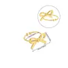 Colección de Anillos de Acero de Titanio Transfronteriza, Diseño de Nicho, Anillos de Alta Gama para Mujer, Anillos Ligeros de Lujo para el Dedo Índice, Joyería de Acero Inoxidable al por Mayor
