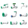 Material Nuevo, Reductor de Diámetro Igual T Directa Válvula de Bola PPR Accesorios de Tubería, Accesorios de Tubería de Agua PPR Conexión Rápida Directa de Enchufe, No Requiere Fusión en Caliente