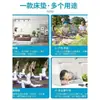 Sofá Plegable Tatami Estilo Celebridad de Internet Individual Doble 1.5 Metros Apartamento Pequeño Multifuncional Doble Uso Cama Sofá Perezoso