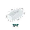 Caja de almacenamiento de cocina de plástico estilo japonés cesta de almacenamiento hueca cesta de almacenamiento de acabado baño escritorio cosméticos cesta pequeña