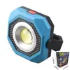 Luz de Trabajo de Mantenimiento Magnética Recargable Solar para Emergencias Domésticas, Tienda de Campaña Exterior, Iluminación de Campamento, Luz de Campamento