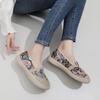 Soporte Zapatos de Tela Antiguos de Beijing Personalizados para Mujer, Zapatos Planos Nuevos, Suelas Blandas Transfronterizas, Antideslizantes, Transpirables y Cómodos Zapatos de Madre