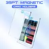 Portatarjetas Magnético de 35 Puntos Protección UV Carta Estrella de Pokémon Estuche Protector Magnético Fuerte Anti-Rayones Transparente Portatarjetas Coleccionables Venta al por Mayor