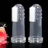 Dedais de Látex, Escovas de Dente para Dedos de Silicone, Produtos de Higiene Bucal para Cães e Gatos, Escovas de Dente para Pets