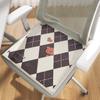 Cojín de Silla Moderno de Moda Universal Cuatro Estaciones Cojín para Silla de Oficina en Casa Verano Seda de Hielo Transpirable Fresco Cojín