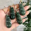 Colgante de Jade Natural Hetian de Xinjiang de Paz y Seguridad para Hombres y Mujeres, Colgante de Jade de Buda Guanyin, Venta al por Mayor en Transmisión en Vivo en Stock