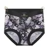 Nuevas Bragas Triángulo de Seda de Hielo Talla Grande para Mujer Talla Plus 80 kg Extra Grande de Cintura Alta Cómodas Florales Bragas para Mujer Venta al por Mayor