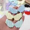 Alas de Ángel de Satén Repujado Ultrasónico DIY Juguetes para Niños Accesorios para el Cabello Accesorios de Decoración para Ropa Materiales al por Mayor