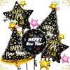 Sombrero de fiesta de Año Nuevo feliz transfronterizo Laipai, tocado cónico, gafas, trompeta de dragón, regalo de fiesta apto para niños