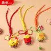 Llavero Creativo de Juguete de Comida Hamburguesa y Papas Fritas de Dibujos Animados, Lindo Colgante de Muñeco de Comida, Pequeños Regalos Culturales y Creativos, Al por Mayor en Stock