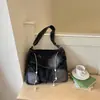 2026 Nuevo Estilo Bolso Mensajero de Mezclilla Lavado Cepillado con Flecos Estilo Coreano Estudiante Casual Gran Capacidad de un Solo Hombro Cruzado para Mujer