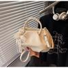 Bolsas Pequeñas de Moda Transfronterizas para Mujer, Populares en 2026, Nuevos Bolsos Cruzados de Nicho de Moda, Bolsos Cubo Plegados