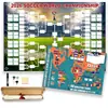 Banderas de los Equipos de la Copa Mundial 2026 Cartel del Calendario de la Copa Mundial 2026 Accesorios de Ambiente
