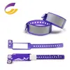 Pulseira de identificação do paciente personalizada tipo cartão de PVC pulseira de pulso GJ6020 pulseira de identificação descartável