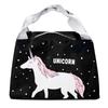 Bolsa para Lonchera de Liquidación, Bolsa de Lonchera Bento Portátil, Bolsa de Picnic de Tela Oxford para Conservar la Frescura, Bolsa Térmica Gruesa de Papel de Aluminio con Dibujos