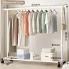 Novo cabideiro de chão estilo minimalista, cabideiro móvel para quarto, dormitório, varanda, varal vertical simples atacado