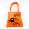 Bolsa de Dulces Infantil de Calabaza de Halloween Bolsa Tote Decorativa del Festival de Fantasmas Cesta de Tela No Tejida Accesorios de Halloween Venta al por Mayor