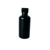 Garrafa de vidro preto para óleo essencial 5ml atacado, garrafa de óleo de massagem, garrafa de vidro para óleo essencial de pigmento 10ml
