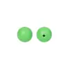 Cuentas de Silicona de 15 mm, Redondas para Pulsera de Abalorios DIY, Llavero, Accesorios para Joyería, Cuentas Sueltas al por Mayor en Stock