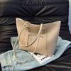 Bolso de mano de gran capacidad para mujer, moderno y transfronterizo, bolso de hombro sencillo de gran capacidad, 2024