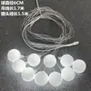 Decoración de techo para bodas, lámpara de araña de acrílico transparente con forma de gota de agua, accesorios para la decoración de la escena de la boda, luces decorativas, cadena de luces LED