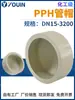 Tapón de tubería pph tapón de cabeza de tubería tapón ciego de plástico tapa sello socket de fusión térmica soldadura a tope tubería química tubería de agua accesorios de tubería