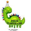 Novo balão de dinossauro balão de papel alumínio tiranossauro raptor dinossauro evento festa balão