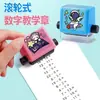 Rodillo de preguntas sello de suma y resta de matemáticas niños de primaria aritmética pregunta para completar pregunta automática pregunta oral sello