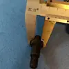 Disco de fixação para máquina de fiar, disco superior, disco de topo alto e eixo pequeno, tipo com borda elevada, conjunto completo de suportes de bobina disponíveis para venda