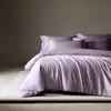 Auténtico Algodón de Fibra Larga 100S Importado Lujo Ligero Gama Alta Todo Algodón Juego de Cuatro Piezas Sábana de Algodón Puro Sábana Ajustable Funda de Edredón Ropa de Cama de Alta Gama