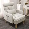 Novo Modelo de Poltrona Reclinável Preguiçosa Que Pode Ser Usada Tanto para Deitar Quanto para Sentar, Adequada para Uso Doméstico na Sala de Estar, Quarto, Varanda, Escritório e como Cadeira Sofá Individual para Extensão de Cílios, Cadeira Dobrável