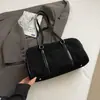 La popular bolsa Boston de este año para mujer, gran capacidad, nuevo estilo 2026, otoño e invierno, retro esmerilado, de un solo hombro, para ir al trabajo, bolsa almohada