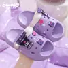 Novas Chinelos Infantis Sanrio para o Verão, Chinelos Deslizantes Antiderrapantes My Melody para Meninas, para Uso Doméstico Interno, Transfronteiriço