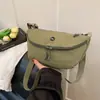 Bolsa transfronteiriça bolsa de pano de nicho bolsa pequena feminina 2025 nova bolsa feminina versão coreana da bolsa transversal bolsa de ombro da moda bolsa de bolinho
