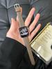 Nuevo diseño de jarrón correa de reloj applewatch repujada en piel para Apple S9876 Huawei GT4 correa de reloj