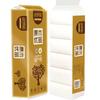 1 paquete 12 rollos 500g hogar asequible original pulpa de madera 12 rollos de papel tisú sin núcleo suministro directo de fábrica al por mayor envío gratis
