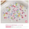 Acessórios Coloridos para Nail Art de Frangipani Tamanhos Mistos Flor de Cinco Pétalas Tridimensional Materiais para Unhas Wearable DIY Acessórios de Strass para Unhas