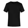 Camisa publicitária de seda gelada de secagem rápida camiseta de gola redonda para maratona de secagem rápida atacado roupas de trabalho logo estampado conjunto de camisas culturais em estoque