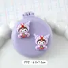 Peine Suave de Cojín de Aire de Dibujos Animados Lindo Peine Plegable para el Cabello con Espejo Todo en Uno Mini Portátil para Niñas Peine de Bolsa de Aire Peine Masajeador