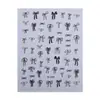 Pegatina para Uñas de Lazo Dulce y Fresca Relieve 5D Estéreo Chica Encantadora Pegatina para Uñas de Lazo Joyería SL