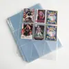 Páginas Internas Personalizáveis para Álbuns de Cartas, Atacado Páginas Listradas de Lado Único com Nove Grades, 3 polegadas Pokemon Yu-Gi-Oh! Álbuns de Armazenamento Recarregáveis
